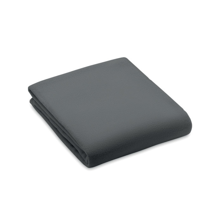 Couverture polaire RPET 130gr Gris Pierre