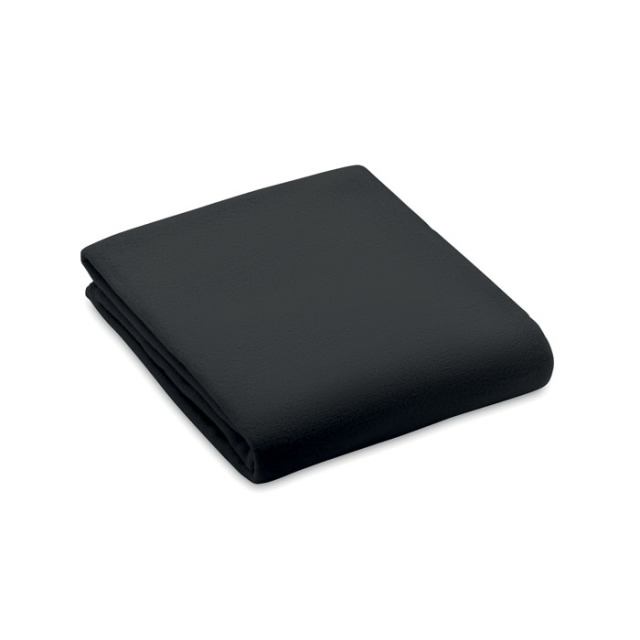 Couverture polaire RPET 130gr Noir