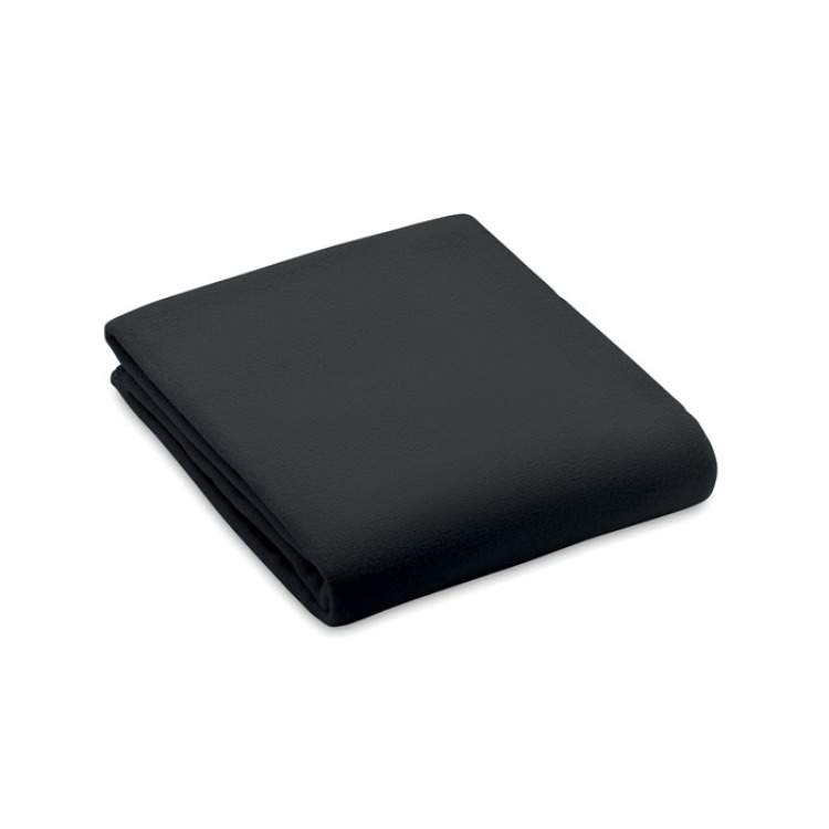 Couverture polaire RPET 130gr Noir