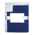 Couverture PP / sherpa Bleu