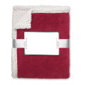 Couverture PP / sherpa Bordeaux