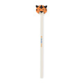 Crayon en bois en forme d'animal Blanc