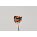 Crayon en bois en forme d'animal Blanc