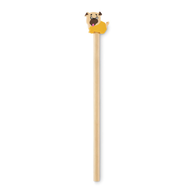 Crayon en bois en forme d'animal Bois