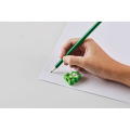 Crayon en bois en forme d'animal Vert