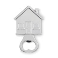D&eacute;capsuleur en forme de maison Argent Mat