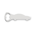 D&eacute;capsuleur forme de voiture Argent Mat