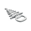 D&eacute;capsuleur motif No&euml;l Argent Mat