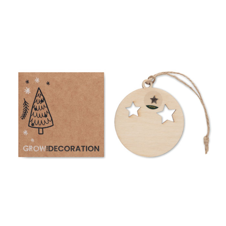 D&eacute;coration boule en bois