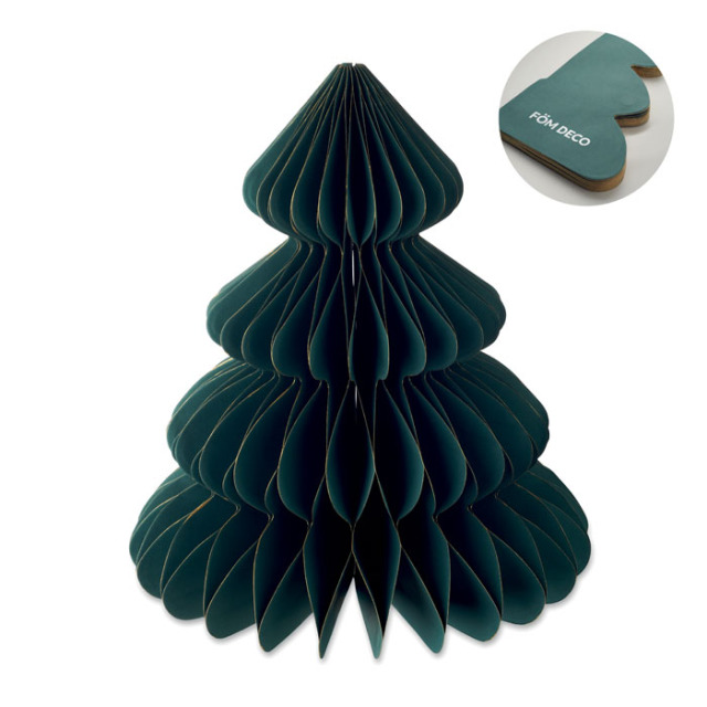 Décoration de Noël en papier Vert