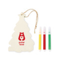 D&eacute;coration sapin de No&euml;l Bois