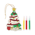 D&eacute;coration sapin de No&euml;l Bois