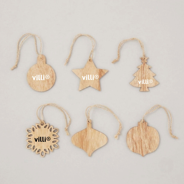 D&eacute;corations de No&euml;l en bois