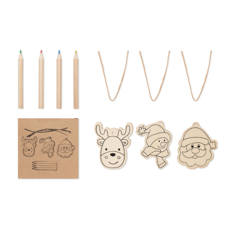D&eacute;corations en bois &agrave; dessiner Bois