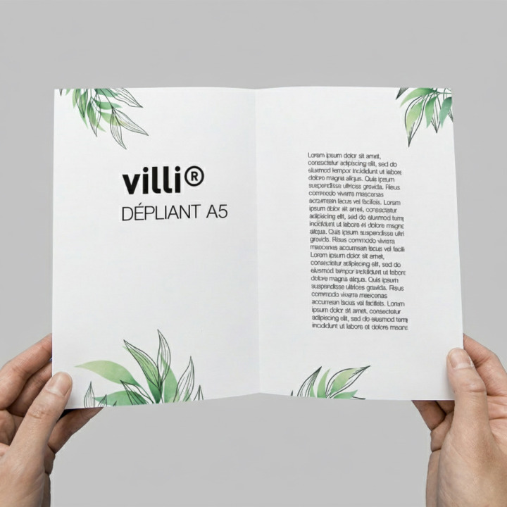 Dépliants A5