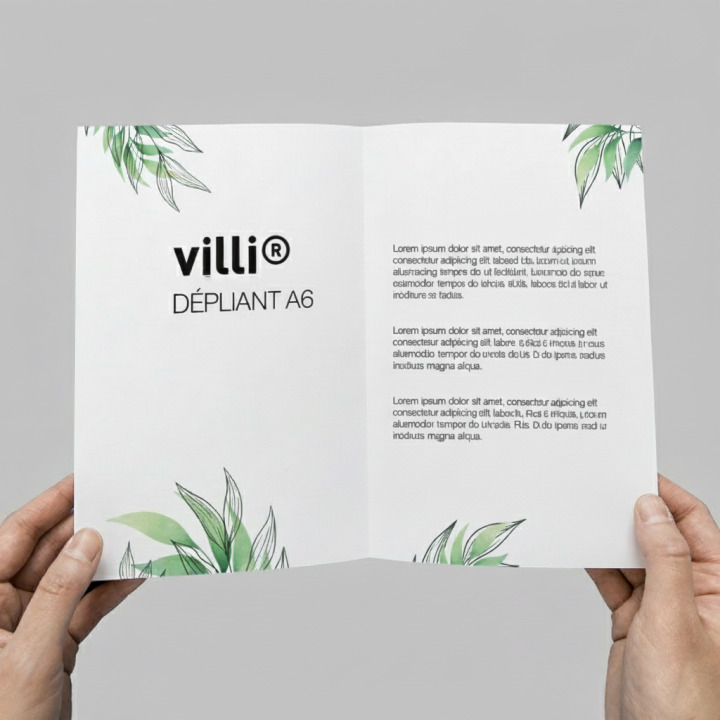 Dépliants A6