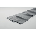 Echarpe en polyester RPET Blanc/Gris