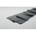 Echarpe en polyester RPET Blanc/Noir