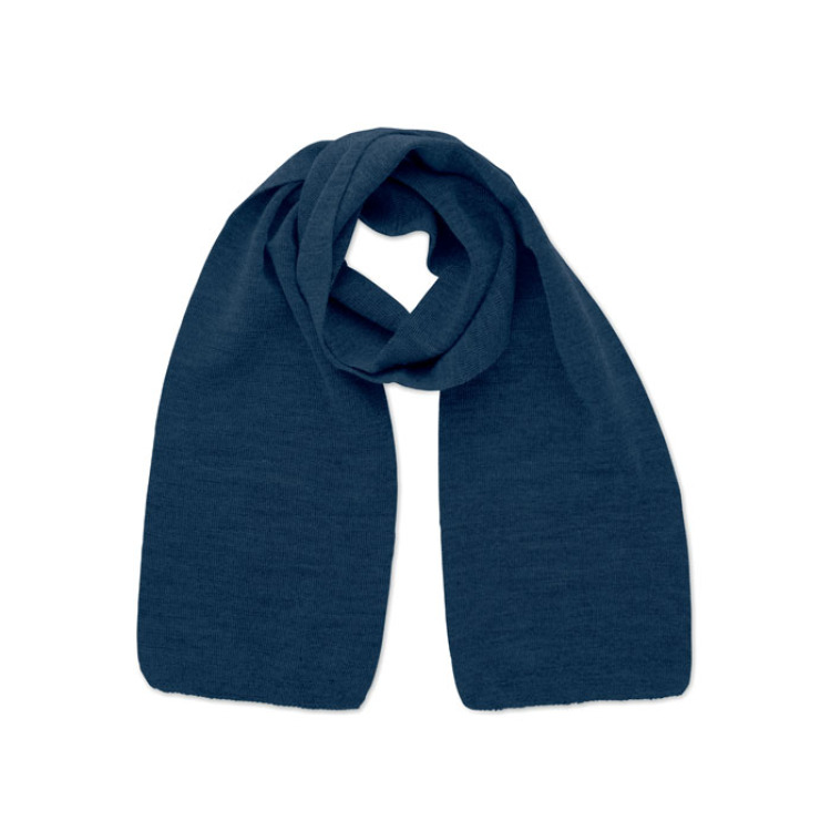 Echarpe en polyester RPET Bleu