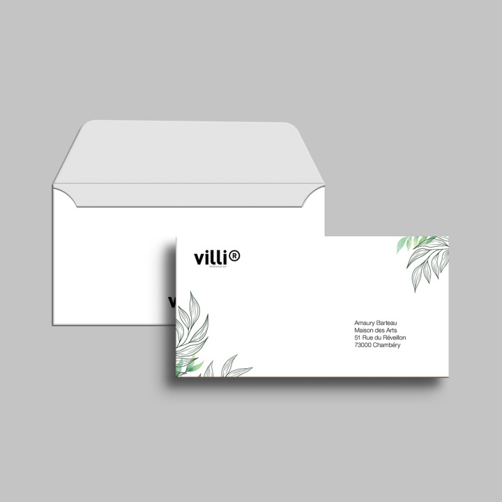 Enveloppe DL 220x110mm