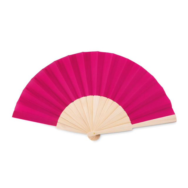 Eventail manuel Fuchsia