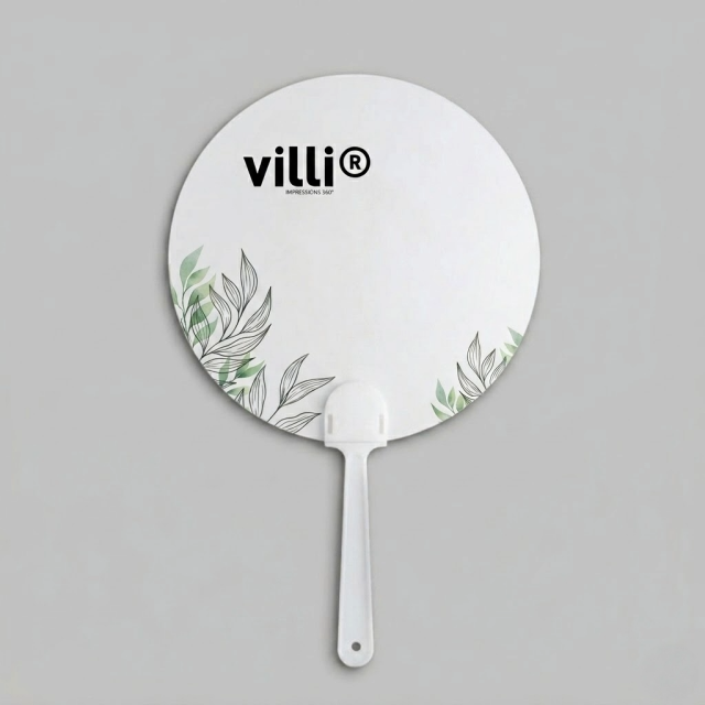 Eventail semirigide Blanc