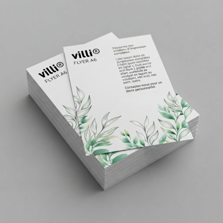 Flyers A6 (105x148mm)