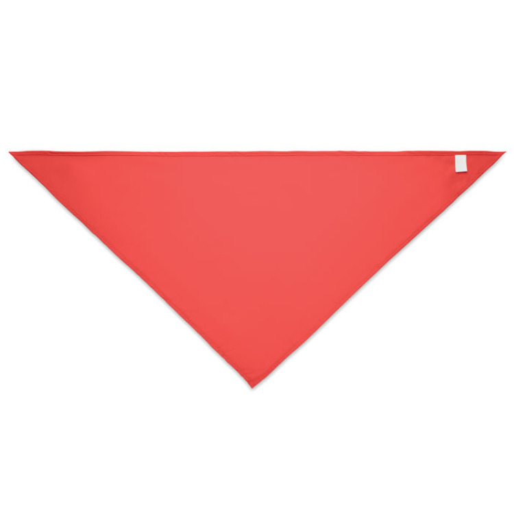 Foulard multifonctions Poly Cot Rouge
