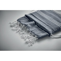 Fouta et sac assorti Bleu