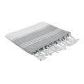 Fouta et sac assorti Gris