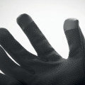 Gants de sport tactiles Noir