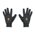 Gants de sport tactiles Noir
