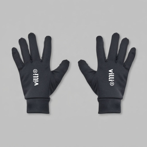 Gants de sport tactiles Noir