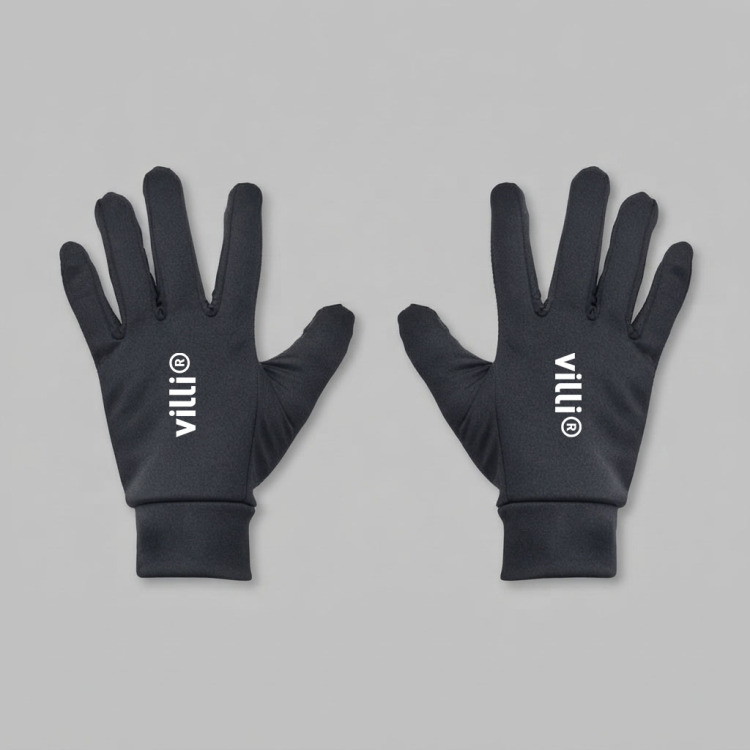 Gants de sport tactiles Noir
