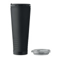 Gobelet à double paroi de 700ml Noir
