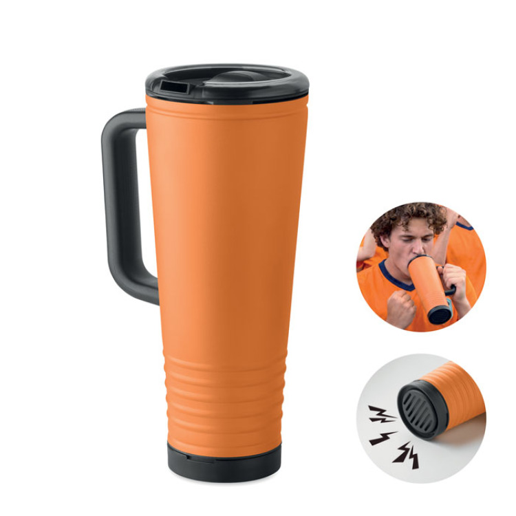 Gobelet à double paroi de 700ml Orange