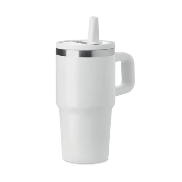 Gobelet double paroi 500ml Blanc