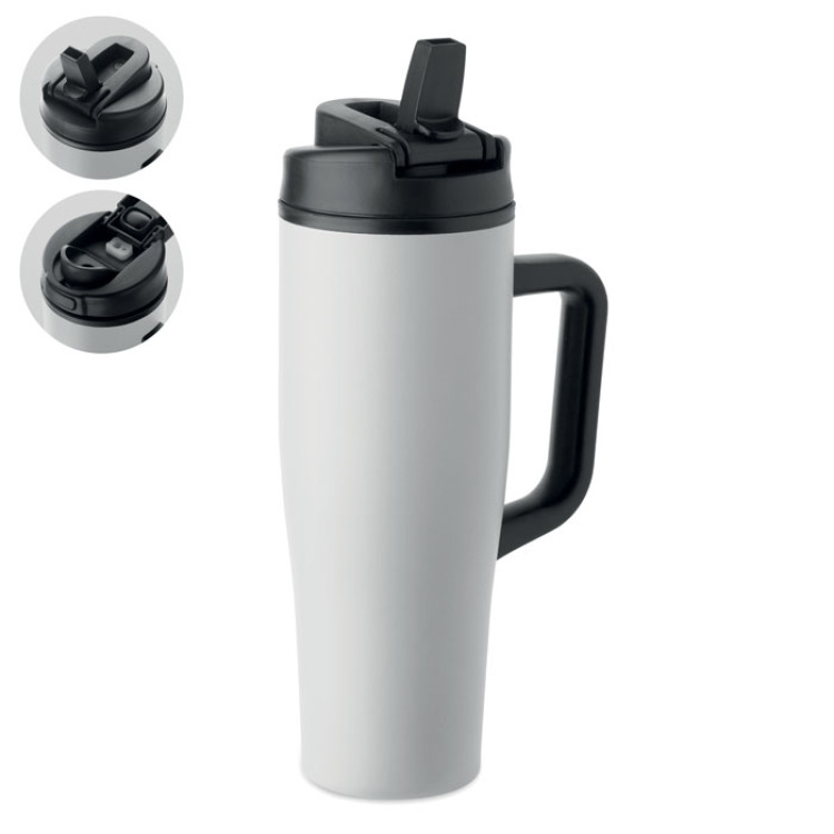 Gobelet double paroi 900ml Blanc