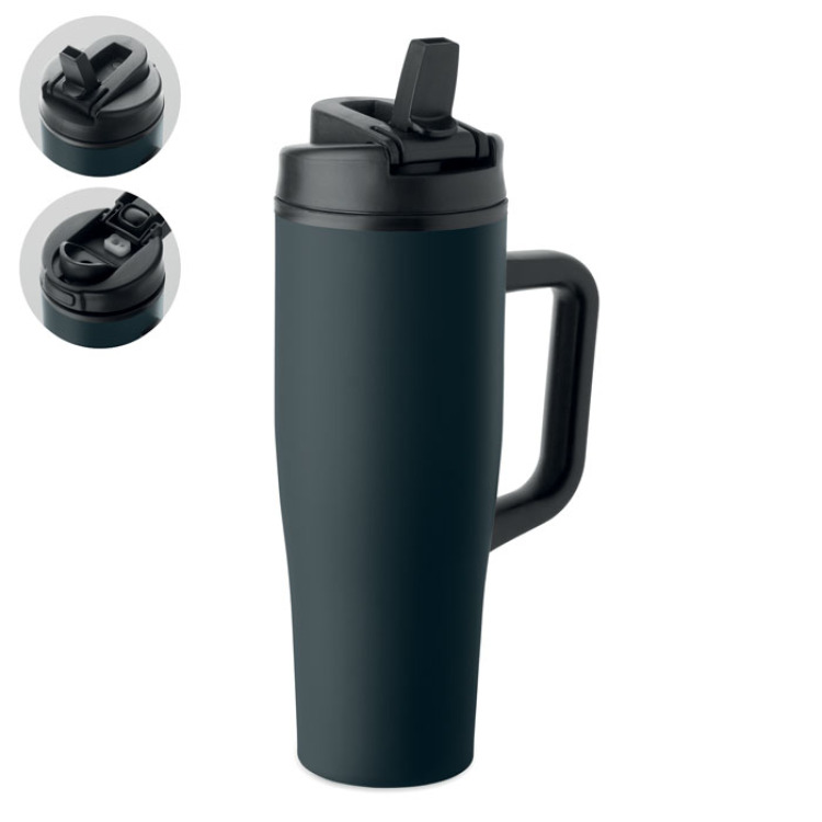 Gobelet double paroi 900ml Bleu Marine