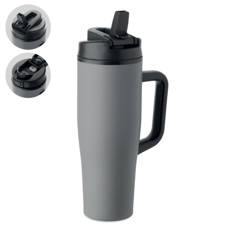 Gobelet double paroi 900ml Gris