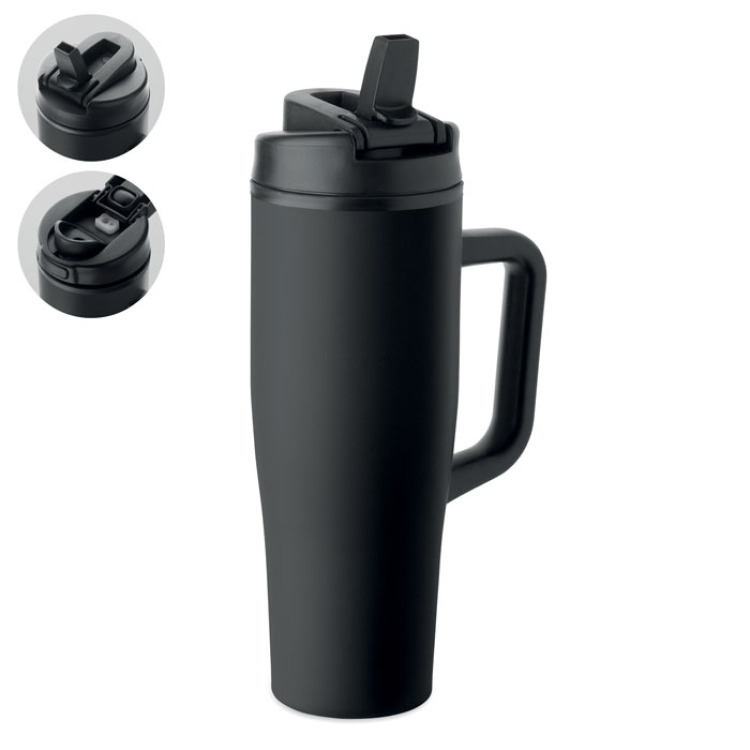 Gobelet double paroi 900ml Noir
