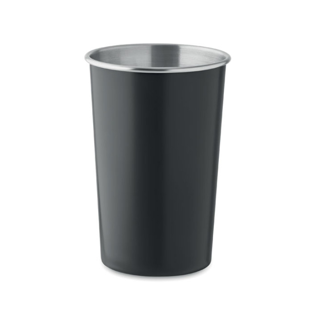 Gobelet en inox recyclé Noir