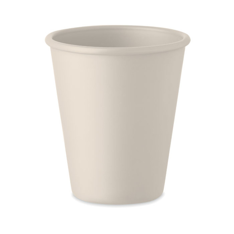 Gobelet en PLA simple paroi Beige