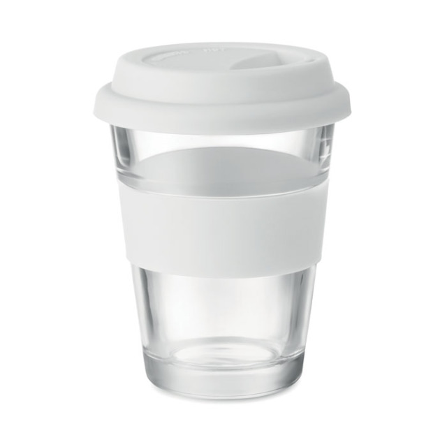 Gobelet en verre 350 ml Blanc