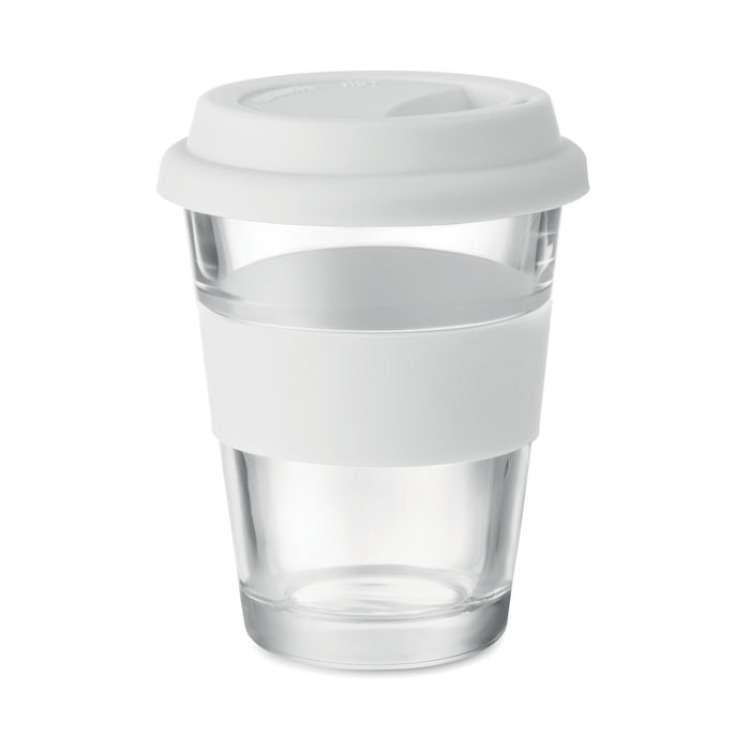 Gobelet en verre 350 ml Blanc