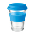 Gobelet en verre 350 ml Bleu