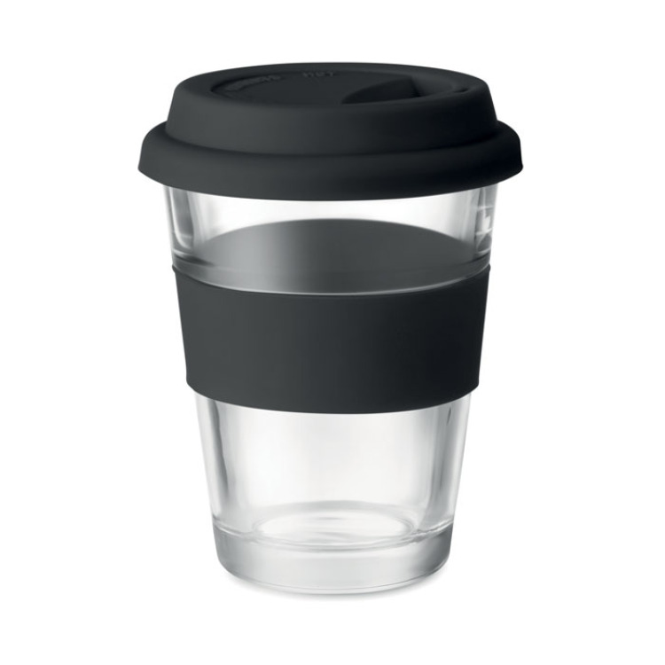 Gobelet en verre 350 ml Noir