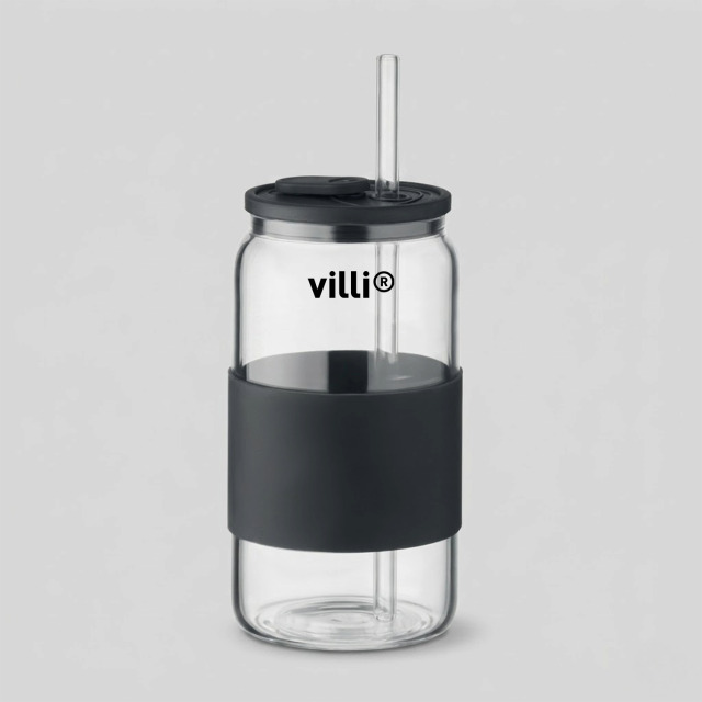 Gobelet en verre 550ml Noir
