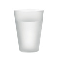 Gobelet r&eacute;utilisable 300ml Blanc Transparent