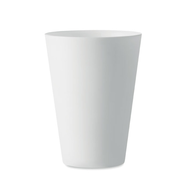 Gobelet réutilisable 300ml Blanc